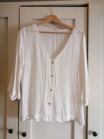 Blouse Mango blanche