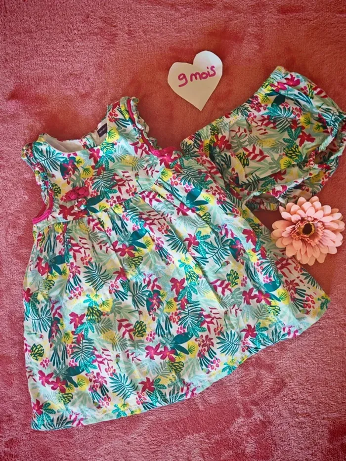Robe sergent major avec culotte