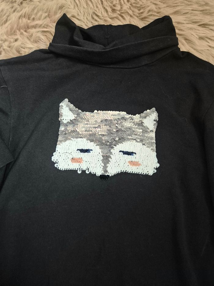 Pull col roulée à sequins réversible * Vertbaudet * - photo numéro 3