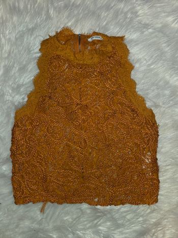 Top a dentelle zara 