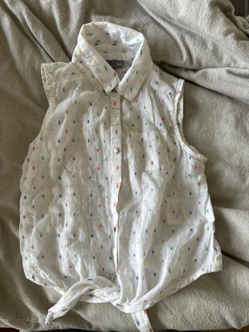 Jolie chemise à nouer 128