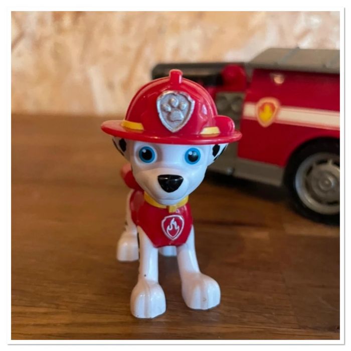 Idée cadeau 🎁 figurine Marcus et son véhicule de la Pat Patrouille - photo numéro 3