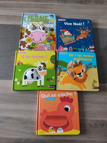 Livres découverte au touché