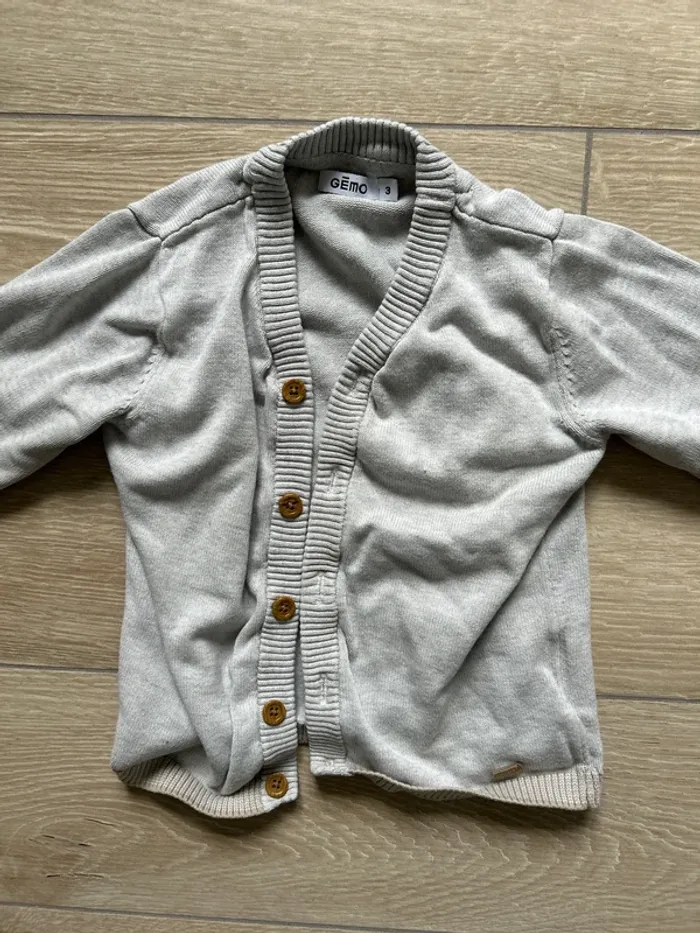 Gilet à boutons