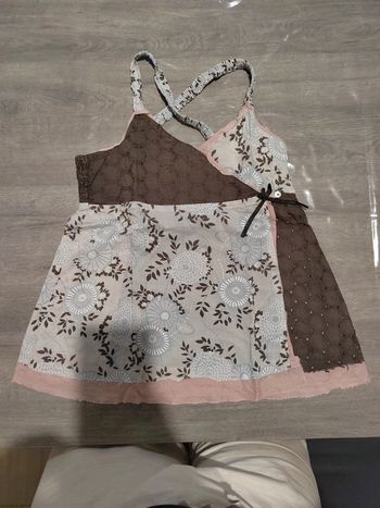 Tunique à bretelles fille T10 ans