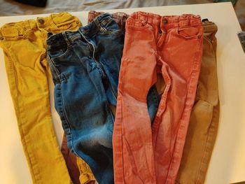Lot de 5 jeans slim