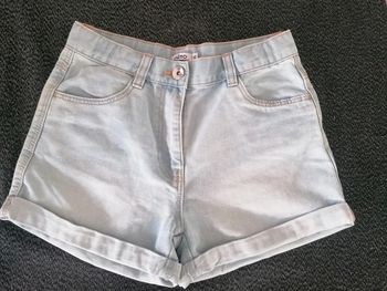 Short en jean fille gemo taille 12ans #12ans_krocaro