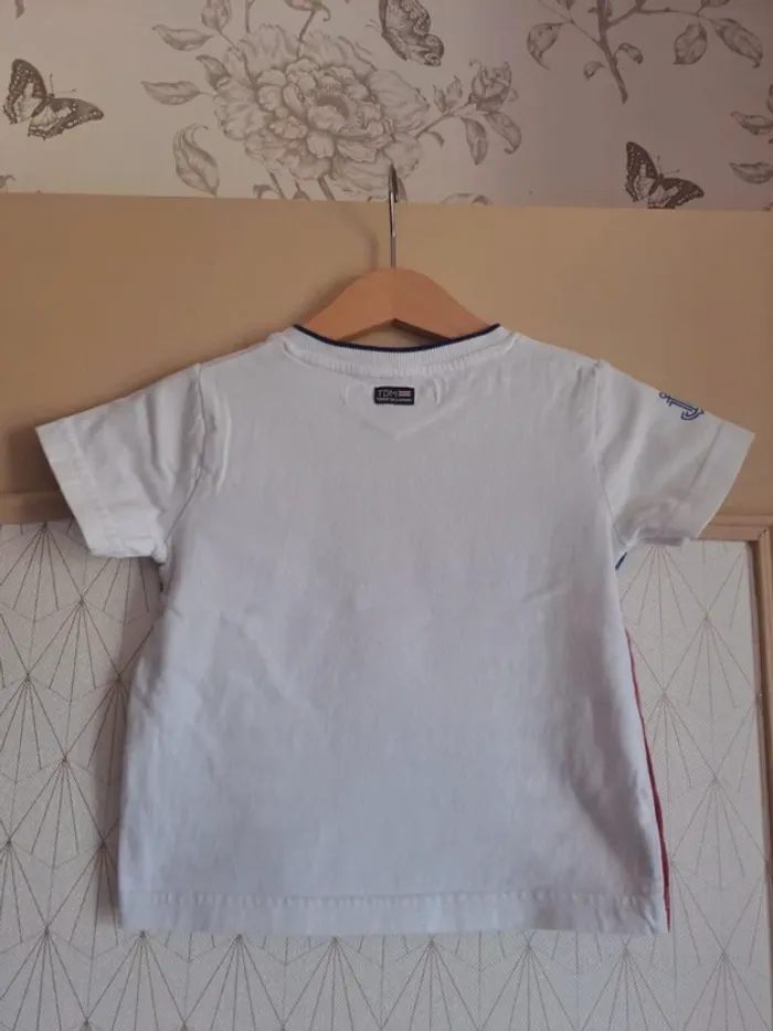 CADEAU pr tte cde à la dde T-shirt garçon terre de marins 2 ans 1 tâche en bas - photo numéro 7