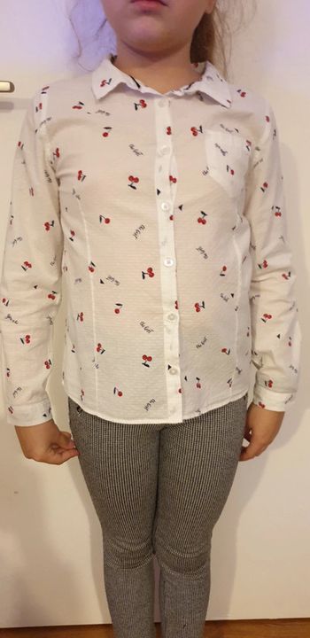 Chemise Orchestra 8 ans cerise