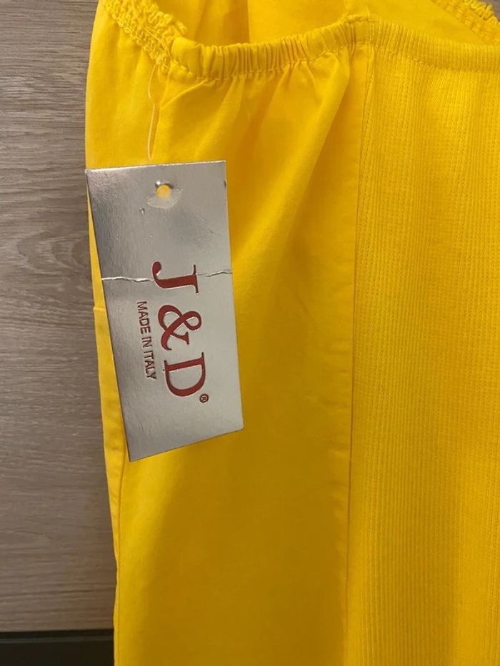 Robe J&D à bretelles jaune Taille 34/36 - photo numéro 7
