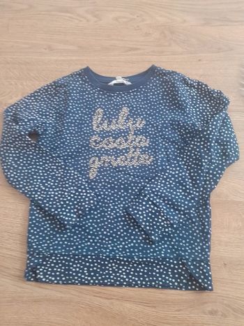 sweat lulu castagnette 6 ans