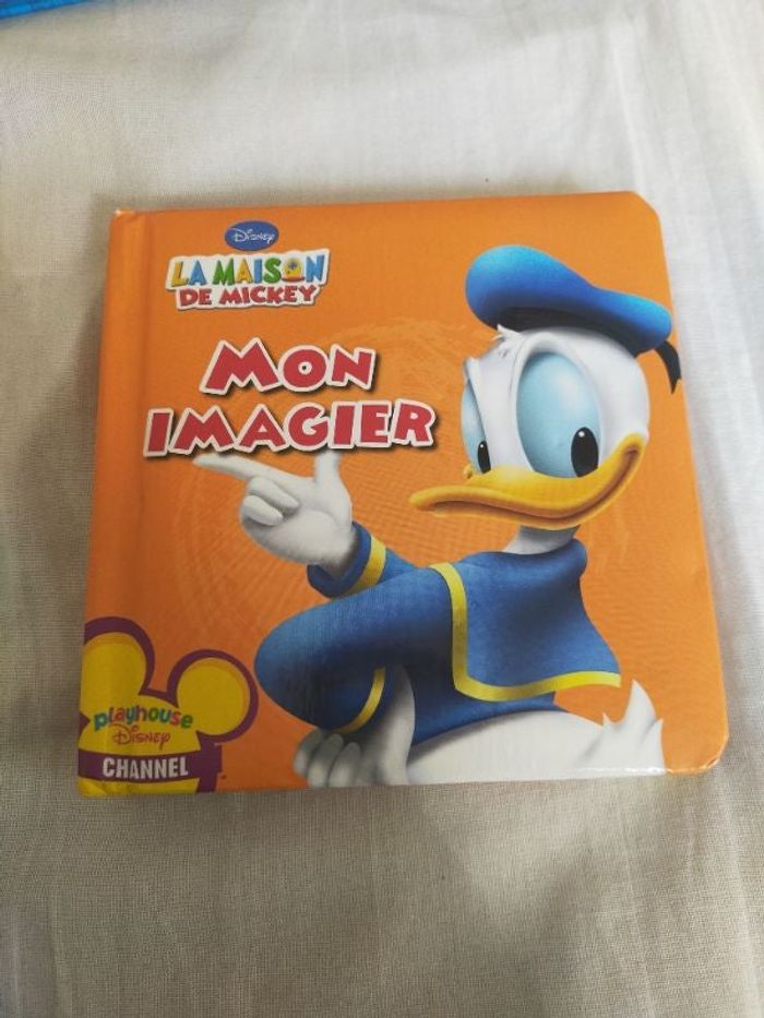 Livre mon imagier Mickey
