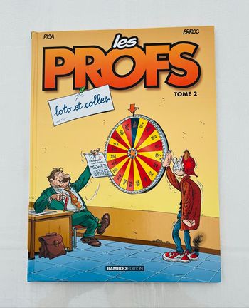 BD livre Les Profs loto et colles Tome 2