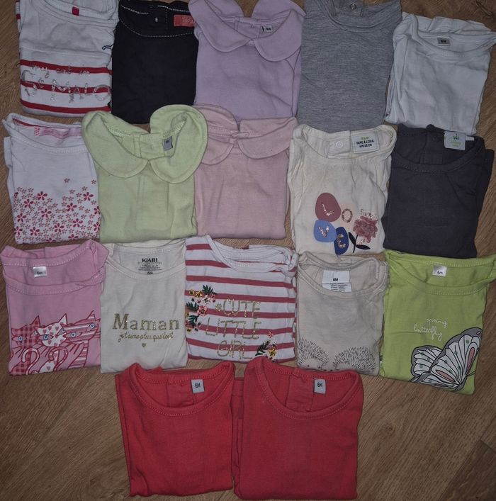 Gros lot de vêtements 6mois fille - photo numéro 4