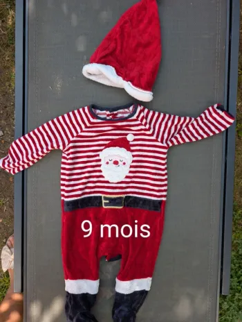 Pijama de Noël bébé 9 mois