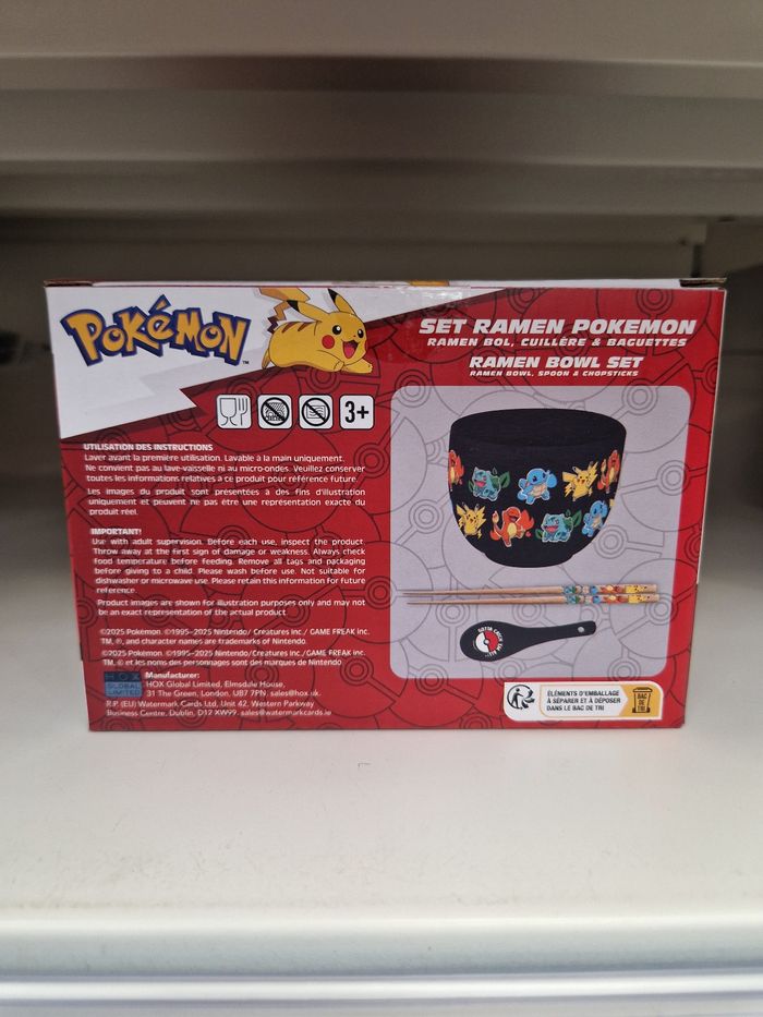 Set pokémon ramen - photo numéro 2