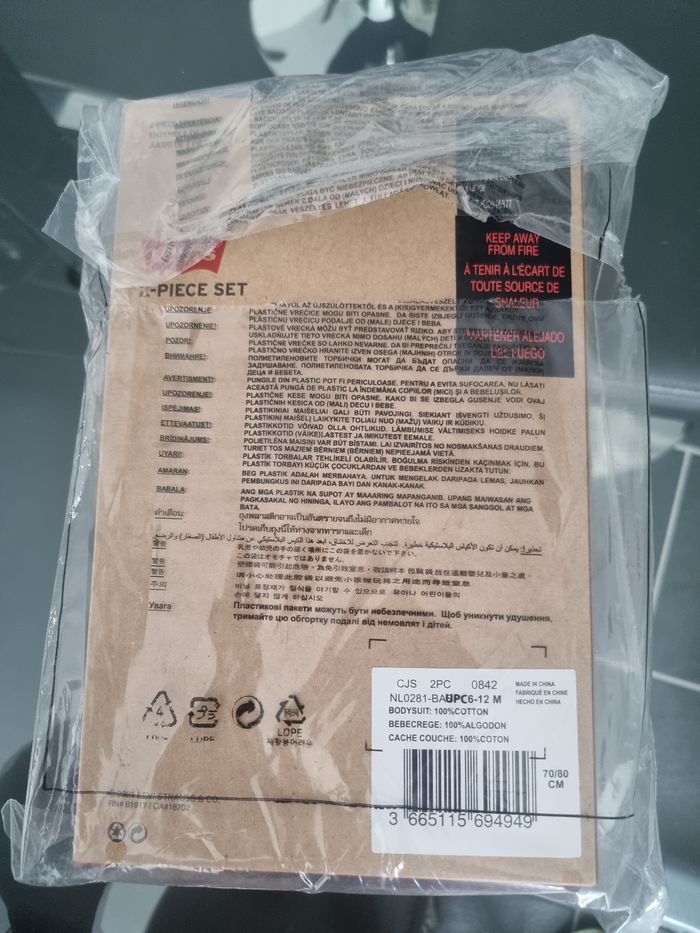 Lot de 2 bodies levi's - photo numéro 4