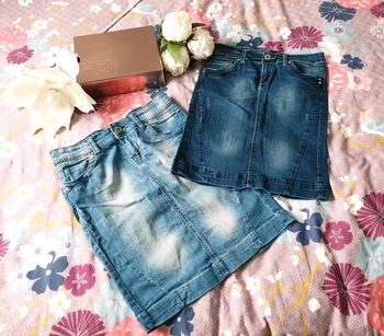 Lot de 2 jupes mi longues