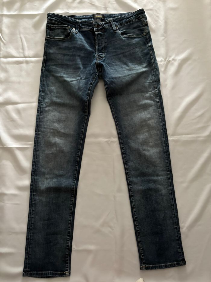 Jean bleu slim L.32 - Jack&Jones - FR.46/3XL-W.36