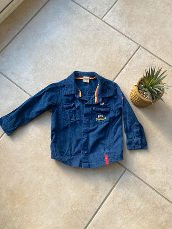 Chemise manches longues 18 mois