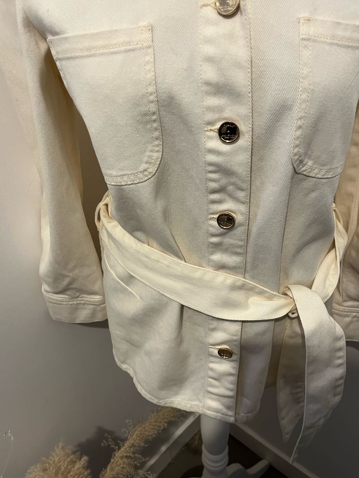 Veste chemise écrue only S - photo numéro 2