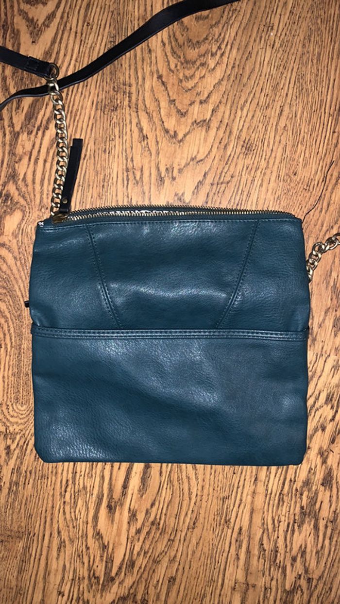 Sac à main Camieu vert noir - photo numéro 3
