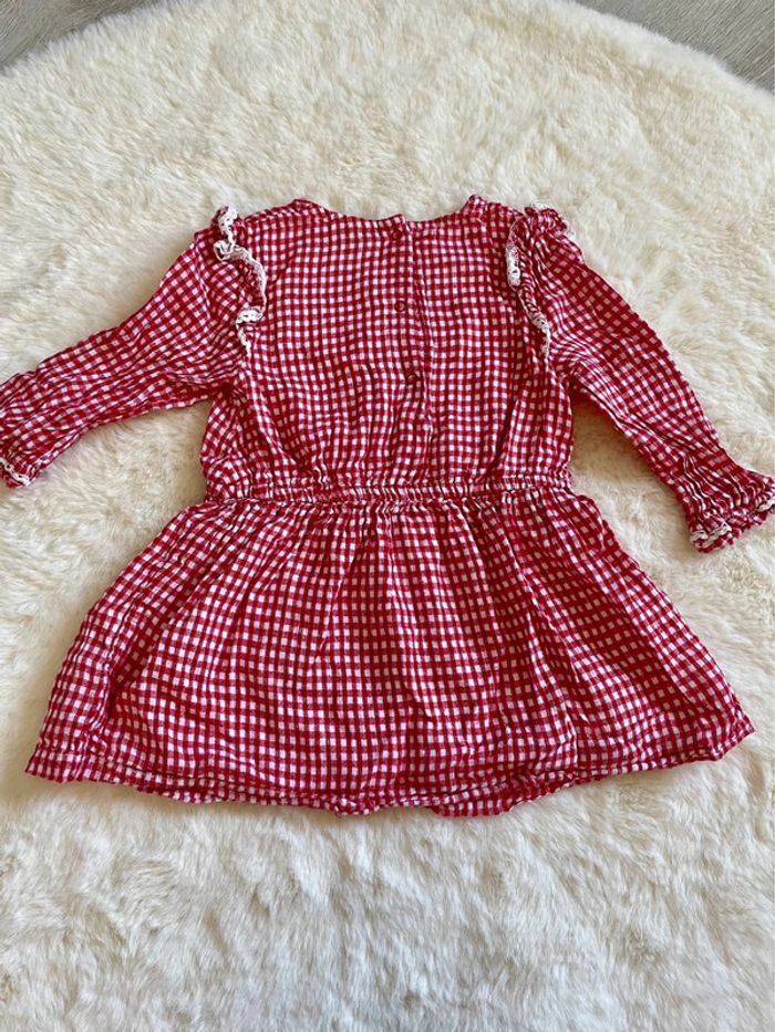 Robe Vicky rouge TAO 18 mois - 80 cm - photo numéro 3