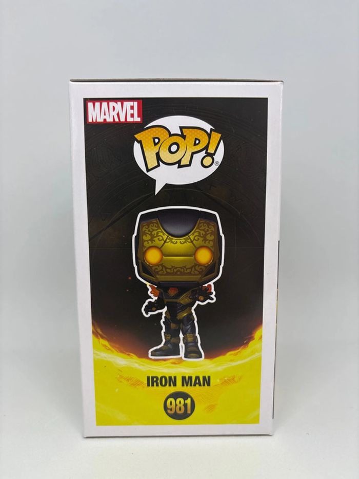 Funko pop iron man midnight suns 981 marvel Disney chase - photo numéro 4