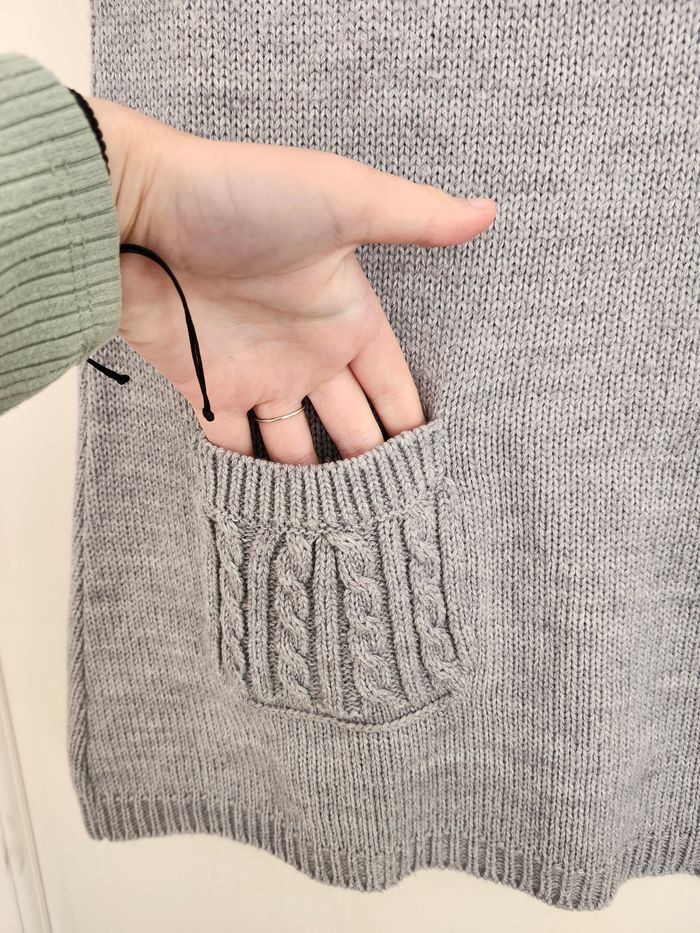 Robe tunique d'hiver Camaïeu taille M - photo numéro 5
