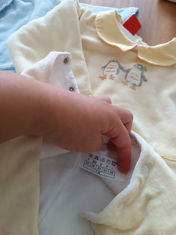 Lot pyjamas bébé 1 mois - photo numéro 10
