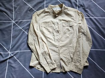 Chemise femme tommy Hilfiger M beige en très bon état