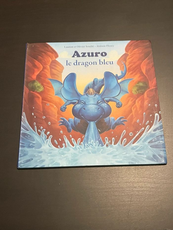 Livre mes p’tits albums Auzou Azuro et le dragon bleu