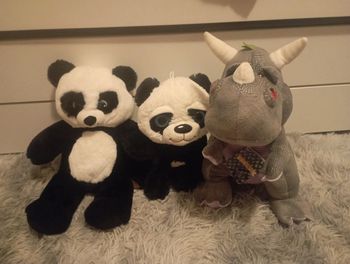 Lot de 3 peluches