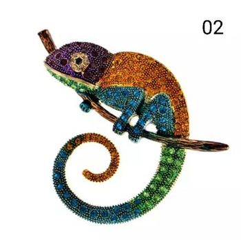 Broche Caméléon 02