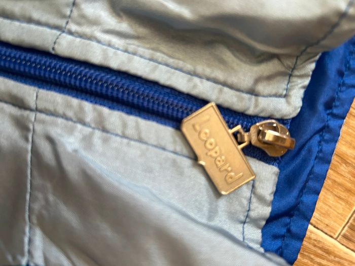 🔷Veste survêtement vintage Leopard Streetwear Color block vibes 90s Track Jacket🔷 - photo numéro 13