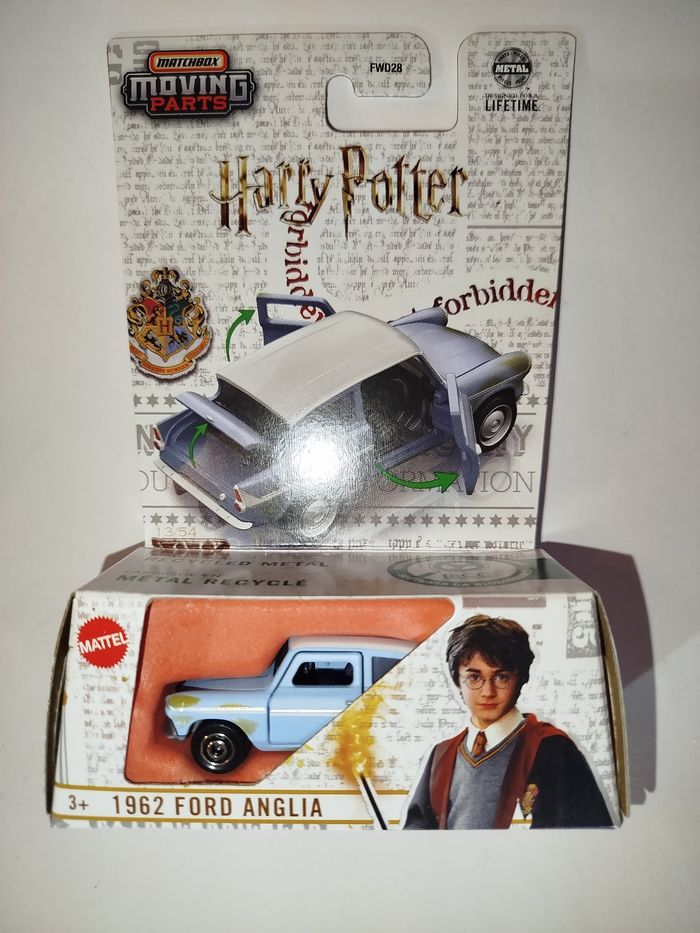 Matchbox 1962 Ford Anglia Harry Potter Moving Parts - photo numéro 5