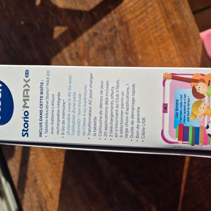 Storio Max 2.0 Rose, Tablette console enfants tactile, éducative, 5 pouces, WiFi - photo numéro 6