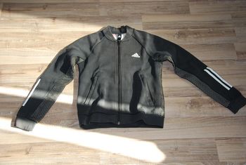 Sweat gilet zippé garçon adidas 11-12 ans