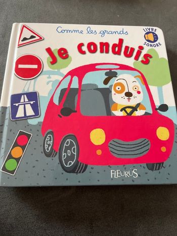 Livre cartonné je conduis comme les grands