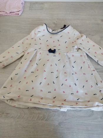 Robe à longues manches