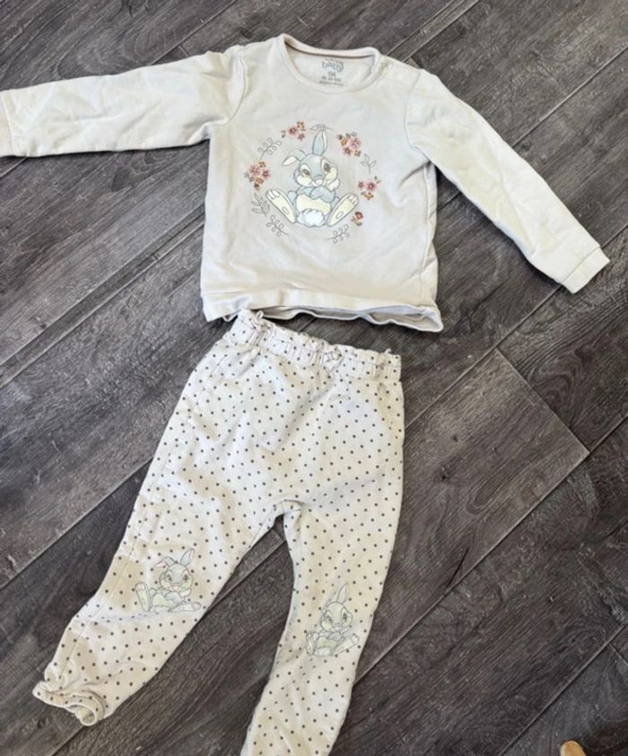 Lot de deux legging fille 18 mois - photo numéro 6