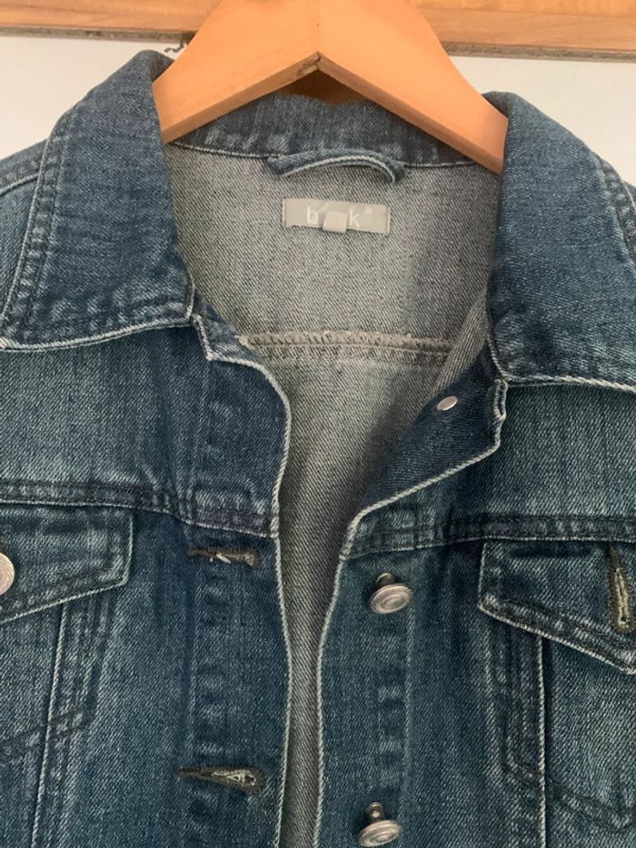 Veste B n K en jean taille 36 coupe droite - photo numéro 4