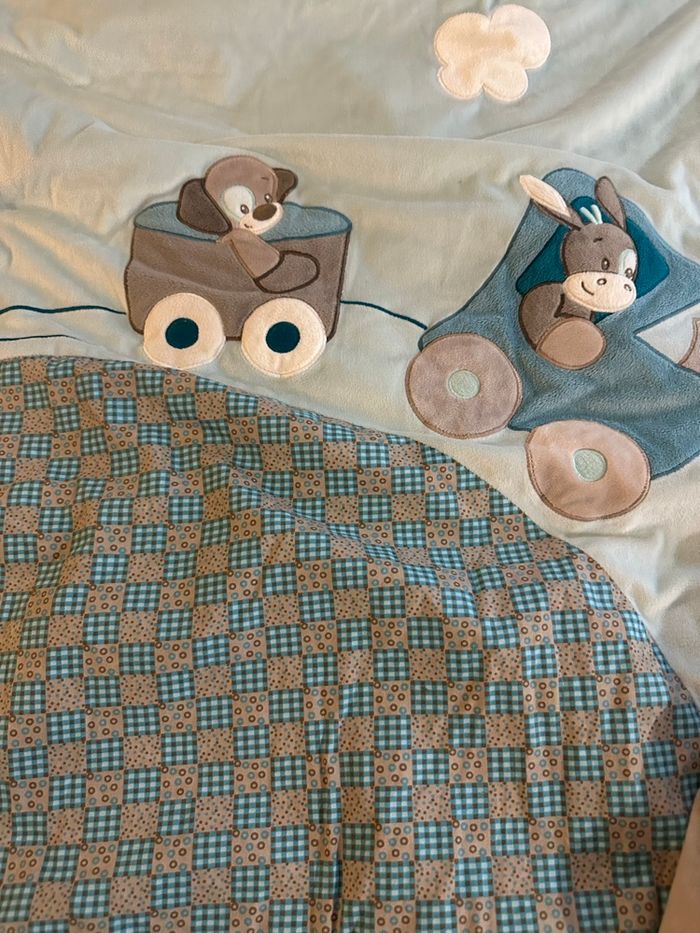 Lot gigoteuse + couverture - photo numéro 2