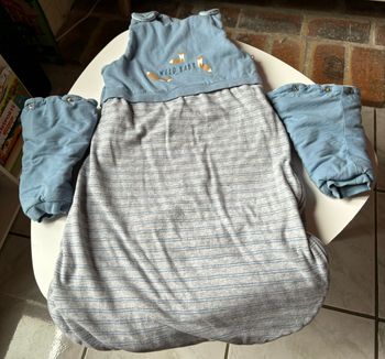 Gigoteuse à manches 6-12mois thème Baby fox Vertbaudet