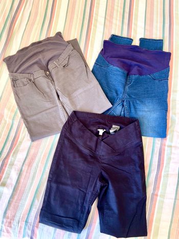 Lot de pantalon de grossesse