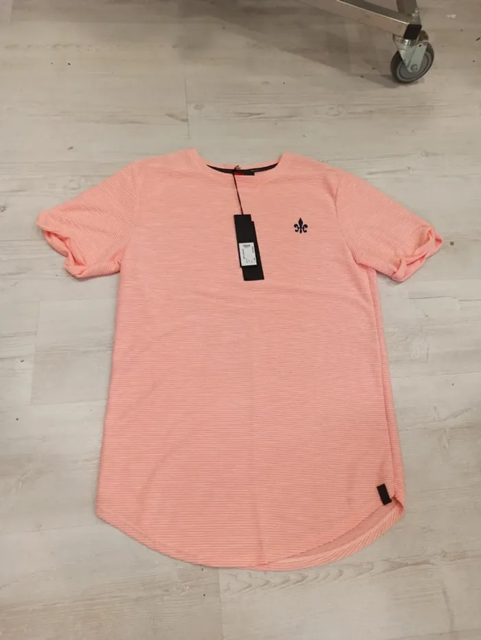 Tee shirt saumon homme xxl