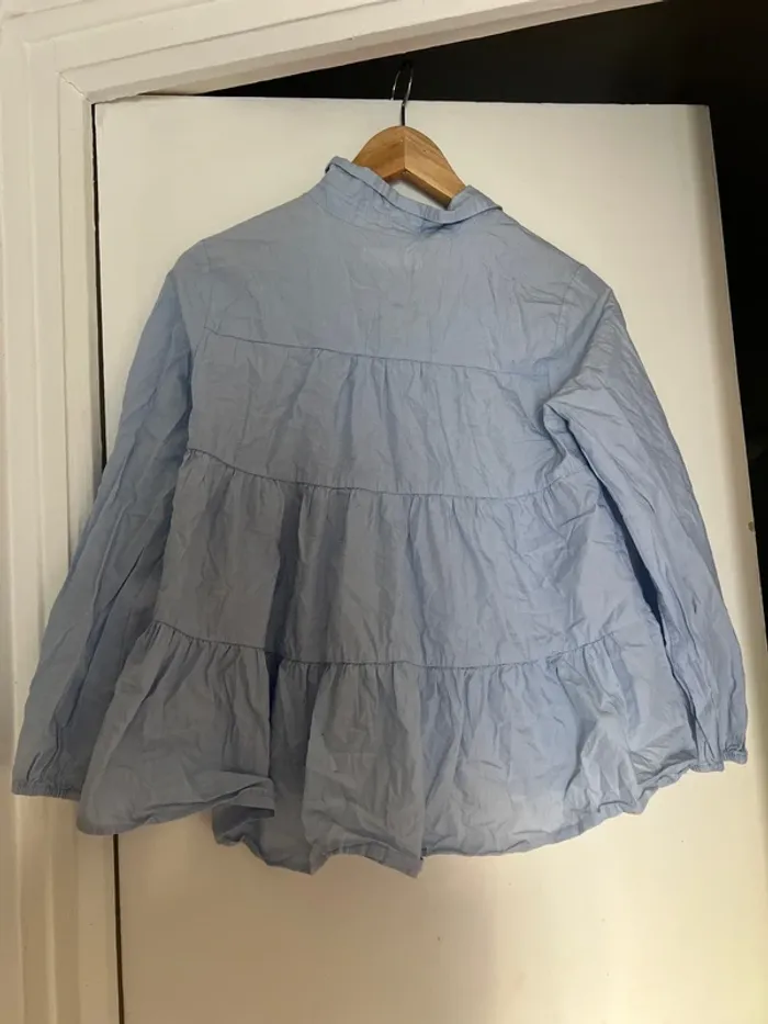 Superbe chemise bouffante parisienne - neuve - Zara - taille 13/14 ans (=Xs/S) - photo numéro 3