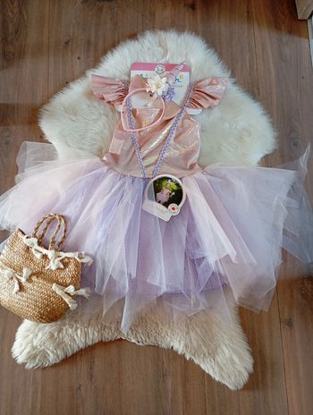 Neuf ! Robe déguisement + serre-tête licorne 🦄 great pretenders 5/6 ans