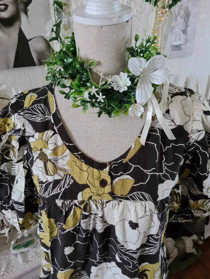 Jolie Blouse Tissaia T 36 Neuve
