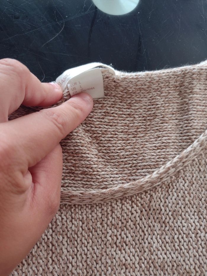 Pull manches courtes h&M taille L 40 - photo numéro 2
